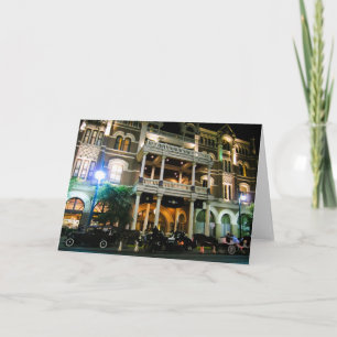 Det Driskill spökade hotellet Austin Texas Kort