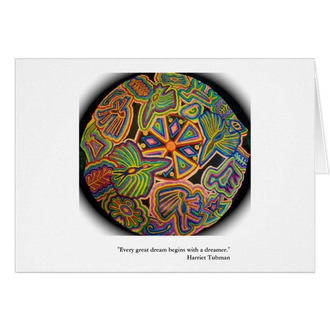 Det dröm- sköldpaddakortet OBS kort (Framsidan Horizontal)