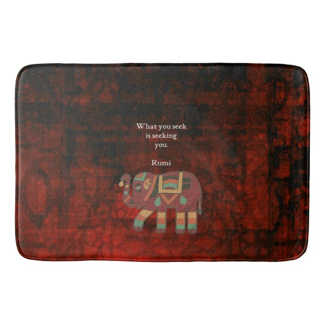 Det du söker citat för inspirationsögoni badrumsmatta (Framsidan)