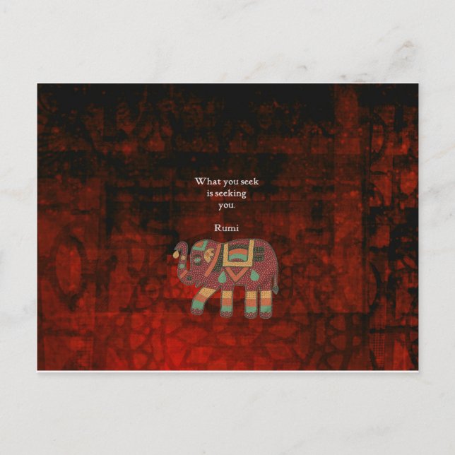 Det du söker citat för inspirationsögoni vykort (Framsida)