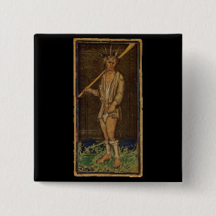 Det dumma Tarot kortet Knapp