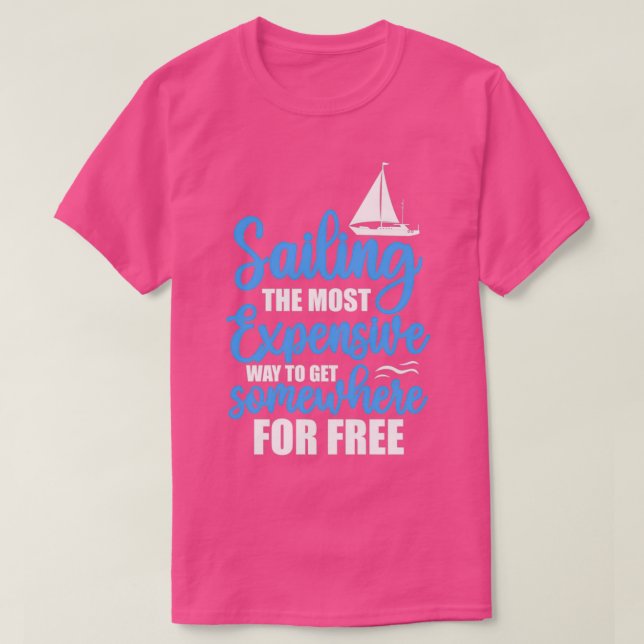 Det dyraste sättet att få något där Fu T Shirt (Design framsida)