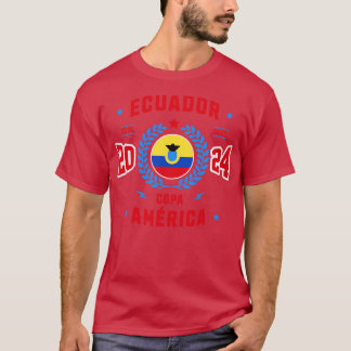 Det ecuadorianska Pridet Copa America 2024 Fläkt T Shirt
