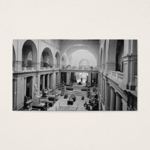 Det egyptiska museet (insida) circa 1934 visitkort