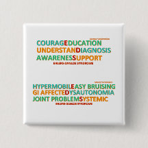 Det Ehlers Danlos tecknet & inspireraord knäppas