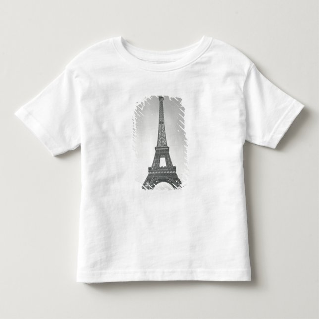 Det Eiffel torn, 1887-89 Tee Shirt (Framsida)
