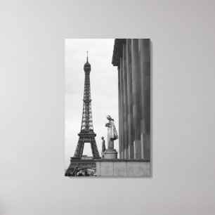 Det Eiffel torn är ett 19th århundradejärngalle Canvastryck