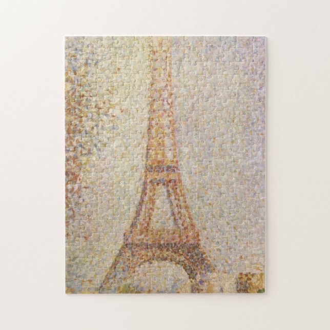 Det Eiffel torn av Georges Seurat Pussel (Vertikal)