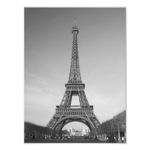 Det Eiffel torn i Paris frankriketryck Fototryck