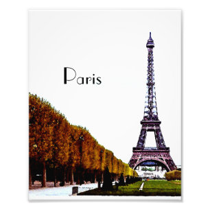 Det Eiffel torn - Paris Fototryck