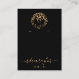 Det ekologiska Affärskortet livets träd Andlig Trä Visitkort