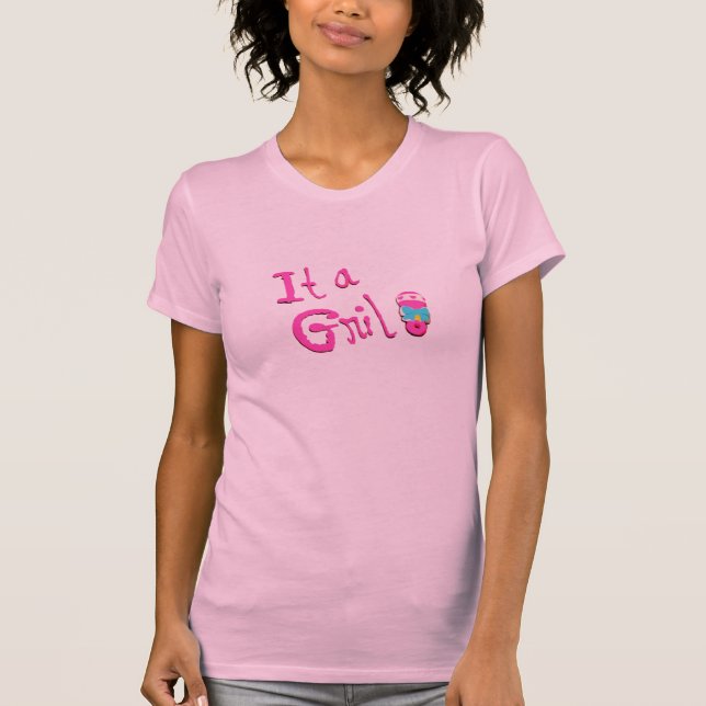 Det en Gril - damer T Shirt (Framsida)