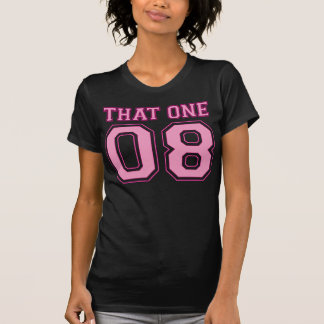 Det en rosa grafiska val Obama 2008 Tee