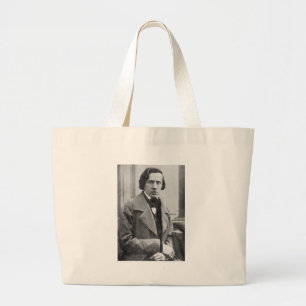 Det enda bekant fotograferar av Frederic Chopin Jumbo Tygkasse