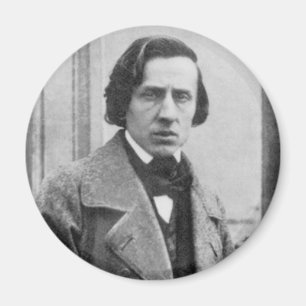 Det enda bekant fotograferar av Frederic Chopin Magnet
