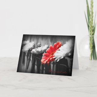 Det enda gratulationskortet kort