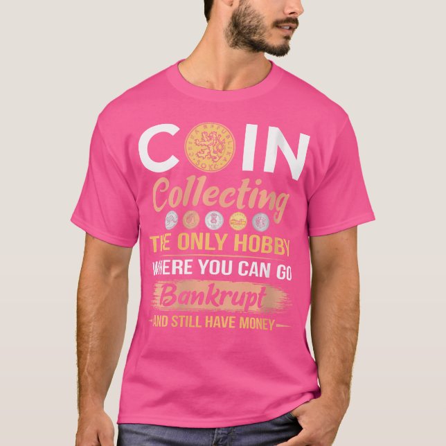 Det enda hobbyfunna numismatikkoninet som samlar i t shirt (Framsida)