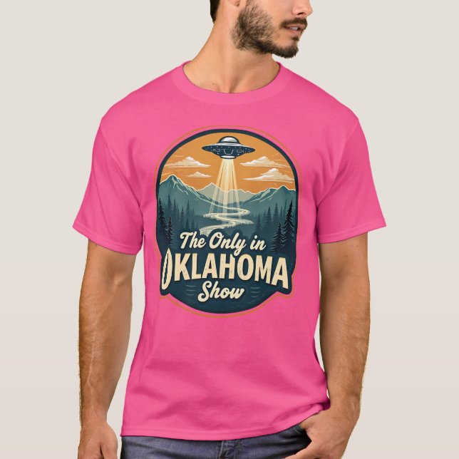 Det enda i Oklahoma show T Shirt (Framsida)