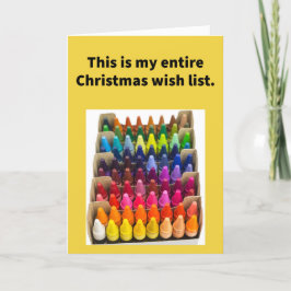 Det enda jag vill ha är Hue God jul Kort