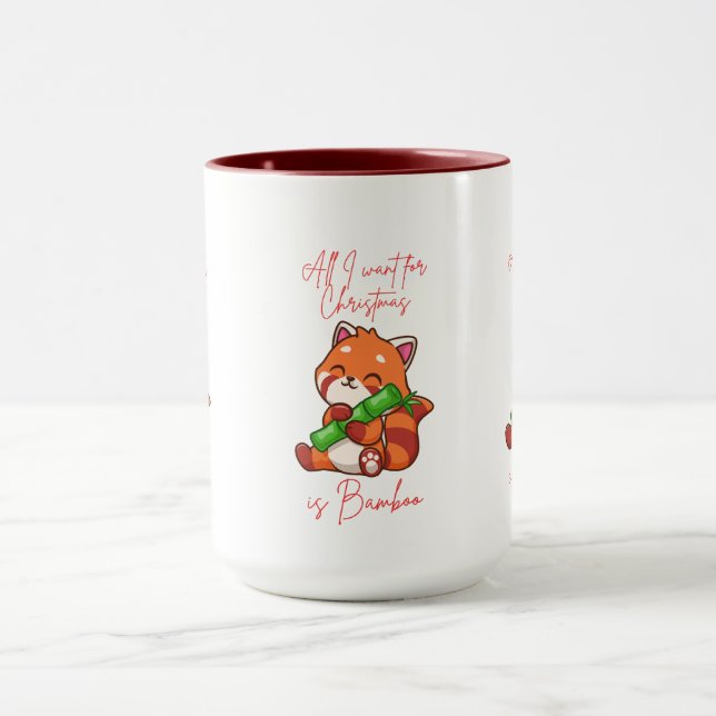 Det enda jag vill ha i jul är Bamboo Mugg (Center)
