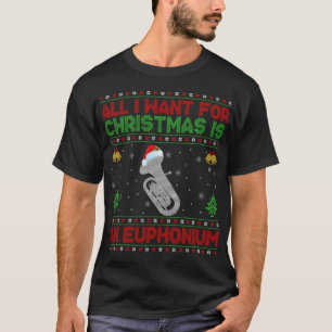 Det enda jag vill ha i jul är ett Euphonium T Shirt