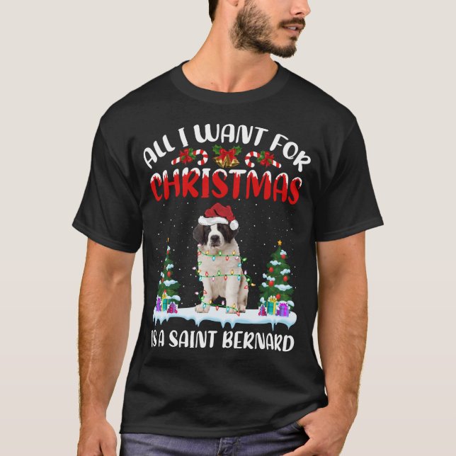 Det enda jag vill ha i julklapp är en fågel t shirt (Framsida)