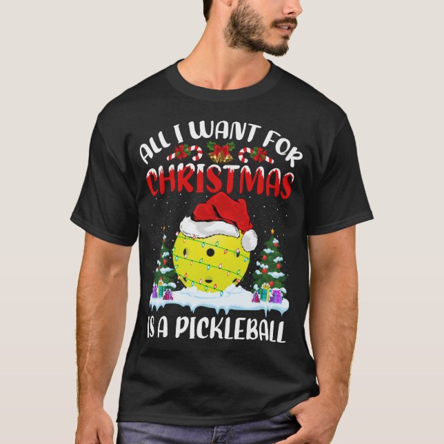 Det enda jag vill ha i julklapp är en Plocka T Shirt (Framsida)