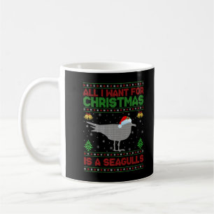 Det enda jag vill ha i julklapp är ett Fiskmåsar Kaffemugg