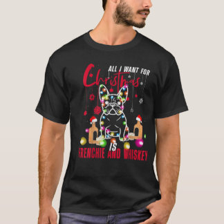 Det enda jag vill ha i julklapp är Frenchie & Rums T Shirt