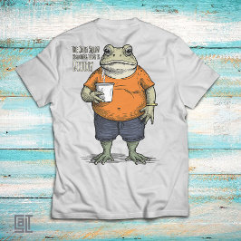 Det enda knäböj jag gör idag är löjligt lat t shirt