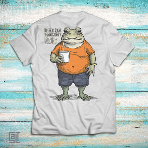 Det enda knäböj jag gör idag är löjligt lat t shirt