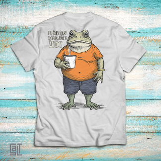 Det enda knäböj jag gör idag är löjligt lat t shirt