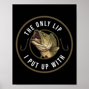 Det enda läppen jag stöter på med en fin fiskegåva poster