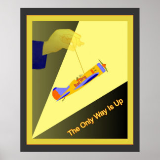 Det enda sättet är att komma upp poster