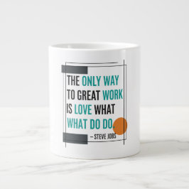 Det enda sättet jumbo mugg