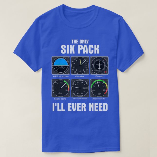 Det enda sex paket jag någonsin behöver är ShirtTS T Shirt (Design framsida)
