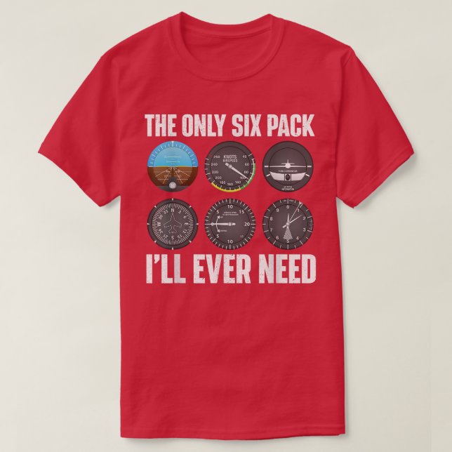 Det enda SIS-paketet som någonsin behöver pilotpla T Shirt (Design framsida)