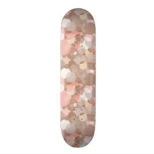 Det enkla mönster - cirklar skateboard bräda 19,5 cm
