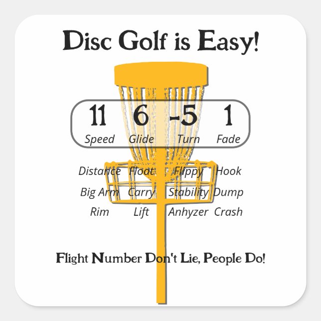 Det enkla spelet fyrkantigt klistermärke (Framsida)