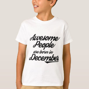 Det enorma folket är bördiga December T Shirt