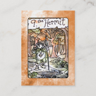 Det enslingTarot kortet Visitkort