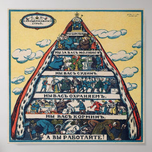 Det enväldiga systemet = Alexsaien Radakov Poster