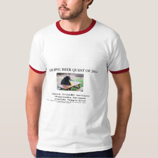 Det episka ölsökanden av 2014 t-shirt