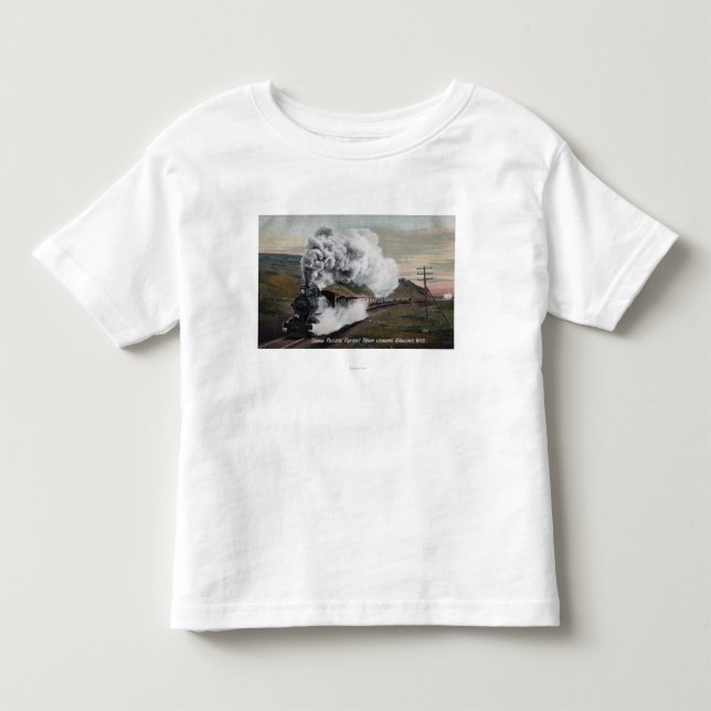 Det fackliga Stillahavs- frakttåg beskådar Tee Shirt (Framsida)