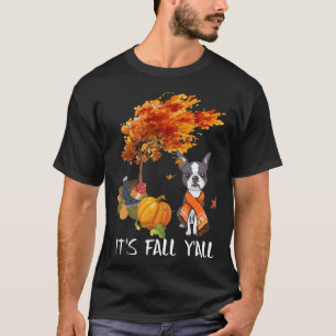 Det faller under alla Boston Terrier T Shirt