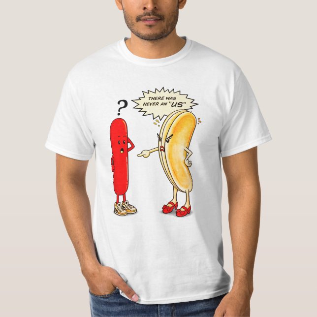det fanns aldrig ett oss ' KORV & BULLE T Shirt (Framsida)
