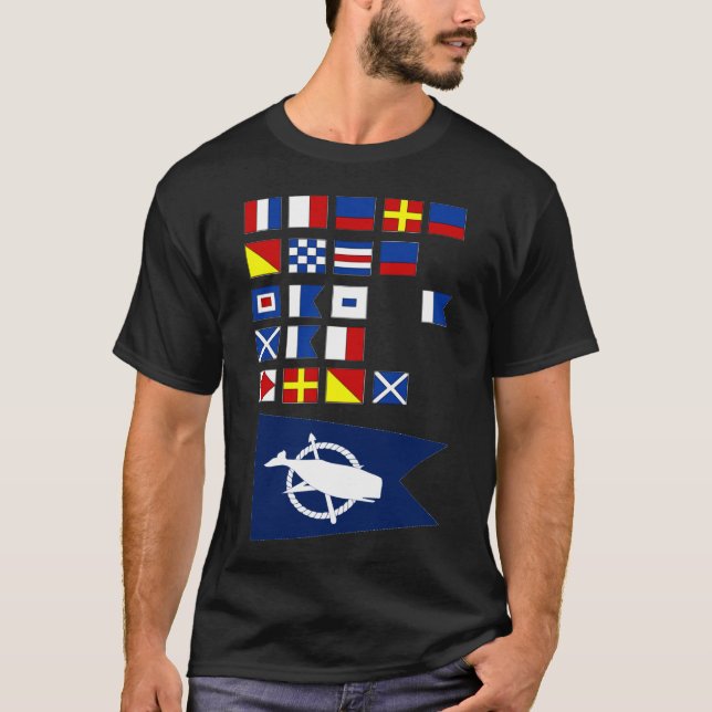 Det fanns en gång en man från Nantucket T Shirt (Framsida)