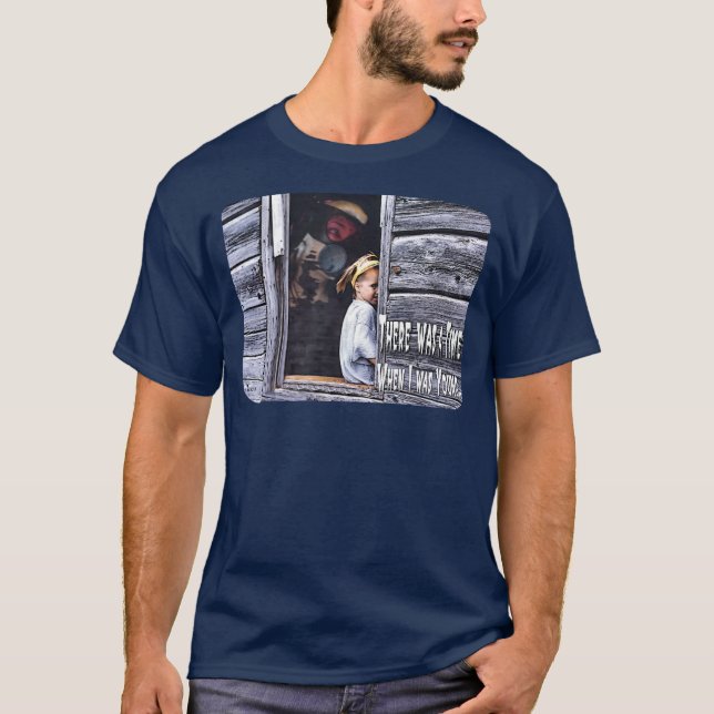 Det fanns en Time T-shirt (Framsida)