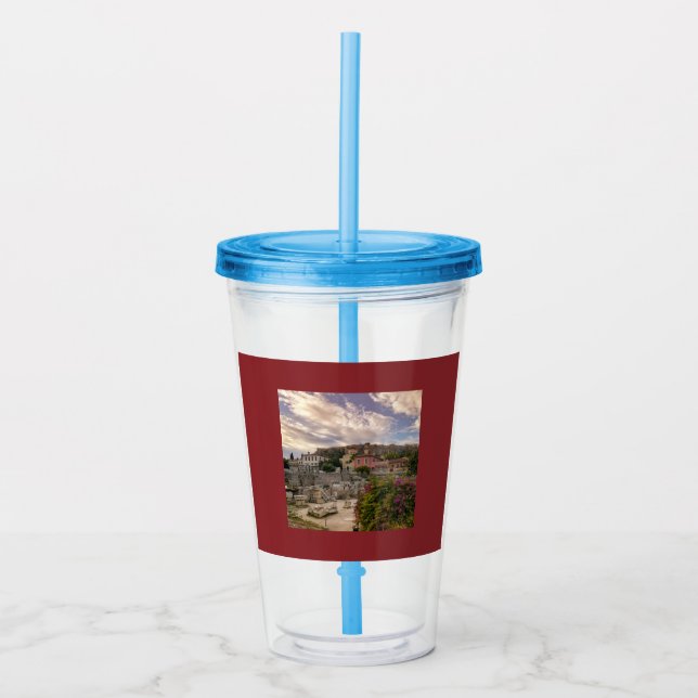 Det färgrika Aten Take Away Mugg (Framsida)