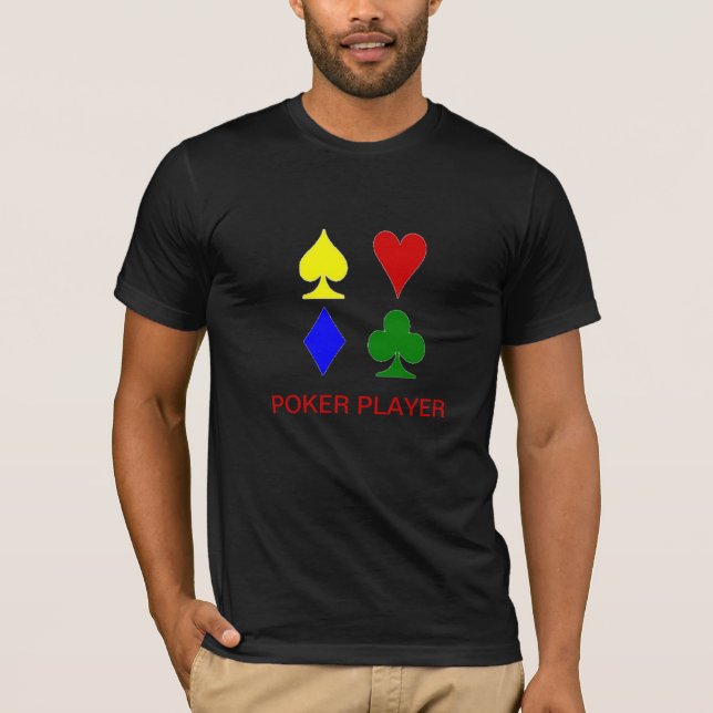 Det färgrika kortet passar T-tröja Tee Shirt (Framsida)